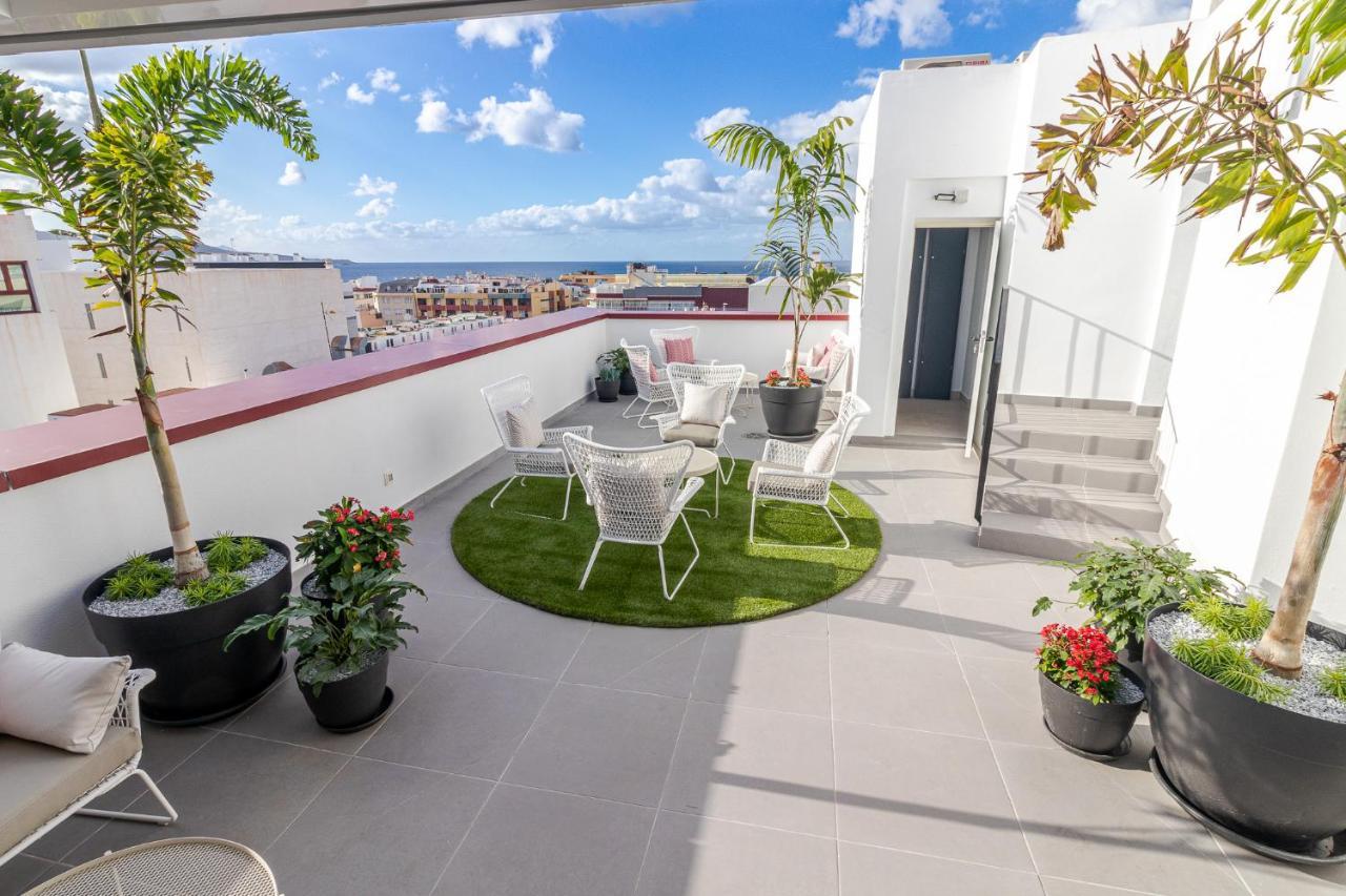 Appartamento Flatguest Viriato - Wifi - Ac - Terraza Compartida Las Palmas de Gran Canaria Esterno foto